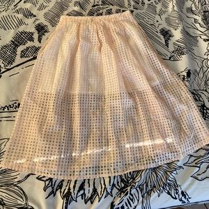 Jack Picnic skirt 6 pink gingham